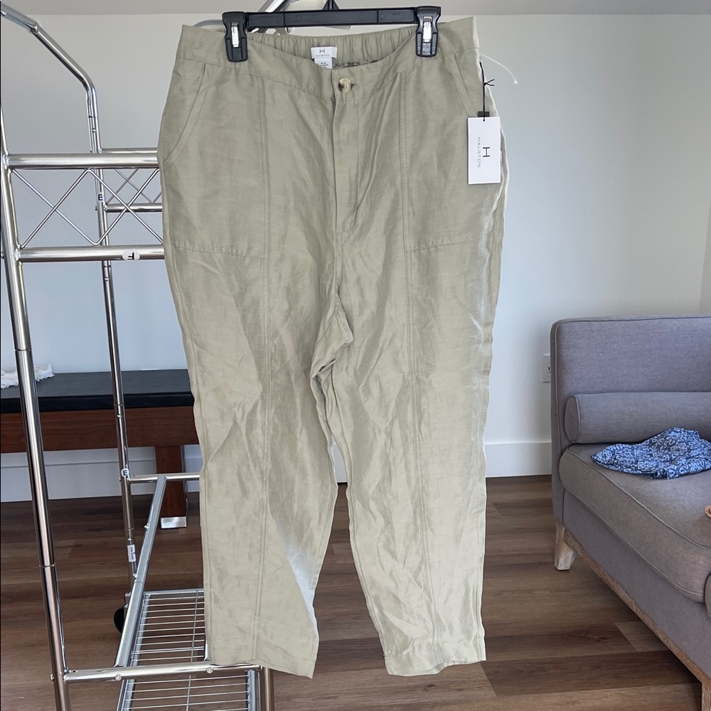 Halston Heritage Khaki Chinos
